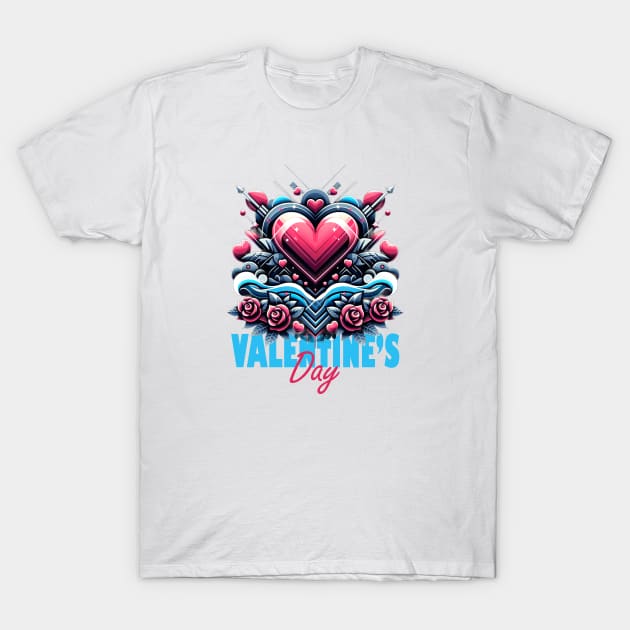 Valentines Day Celebrate T-Shirt by grappict